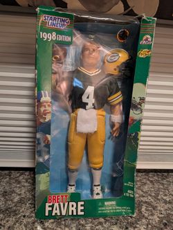 Brett Farve Vintage Sports Figure Toy 1998