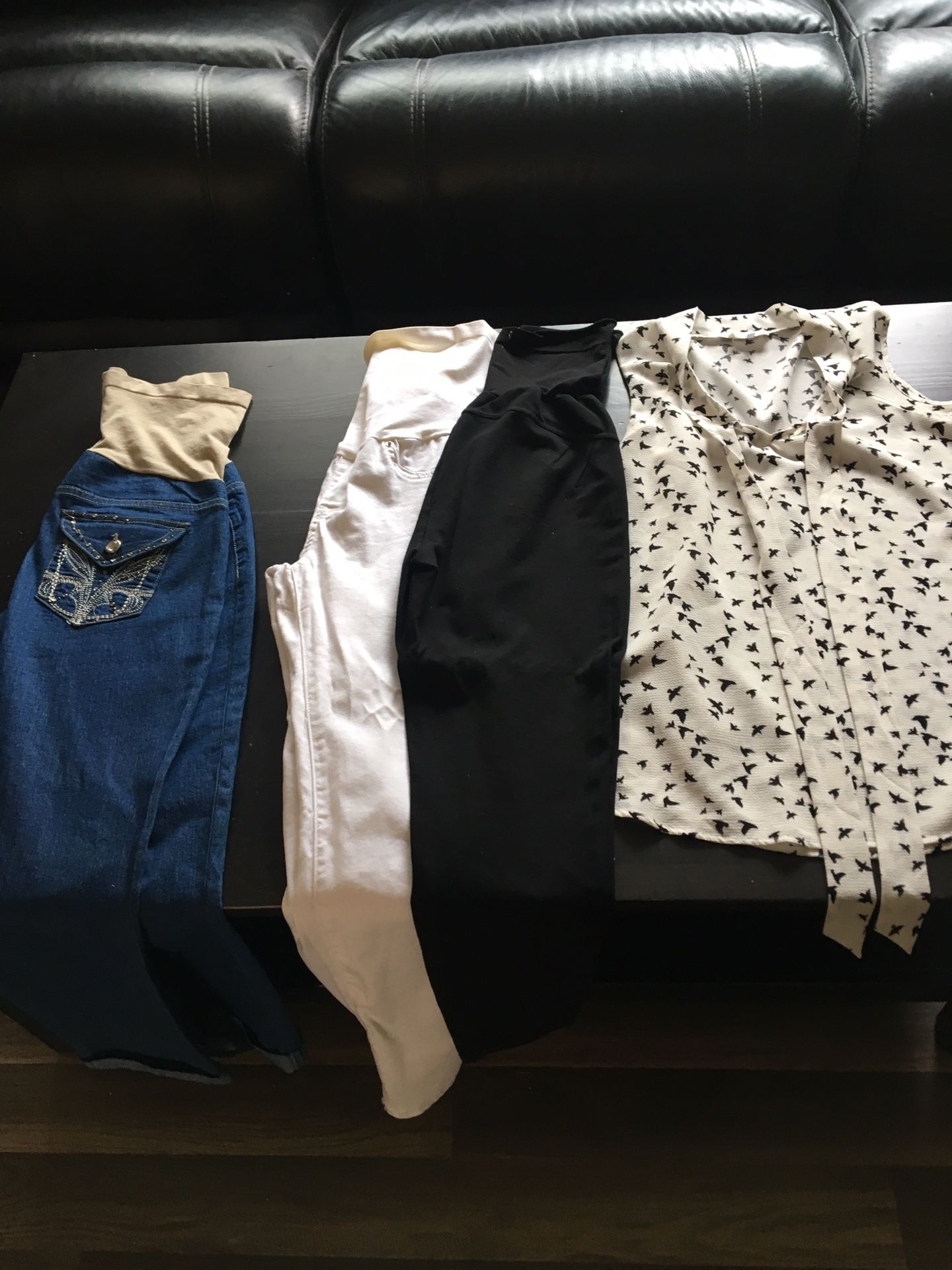 Maternity pants and shirt