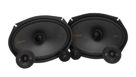 Kicker 51KSS369 6" x 9" 3-way Component System