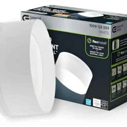 (2) Elegant Advanced LED Ceiling Light Fixture 8" White