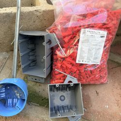 Cajas Dobles,triples, Luces De Barra, Wirenuts 