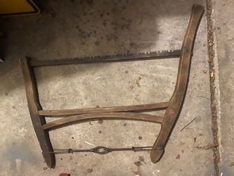 Vintage Cross Cut Bow Saw