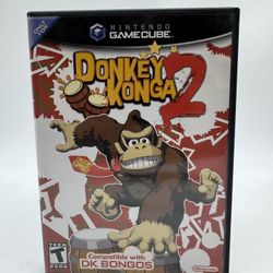 Donkey Konga 2 (Nintendo GameCube) CIB COMPLETE & TESTED