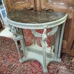 Antique Mirrored ITALIAN Console w/ CARVED EAGLES! Also, WALL MIRROR - $400 (Washington Park, i25 and Alameda, Denver)
