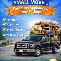 Necesitas Ayuda En Una Mudanza Pequeña ? 