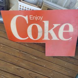 Coca Cola Plexiglass Sign