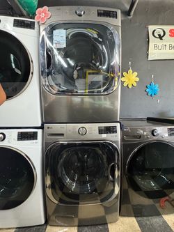 LG jumbo washer and dryer
