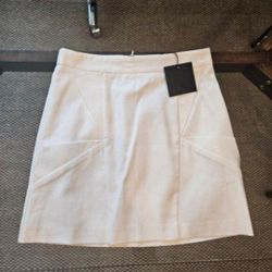 Asos White Skirt - New With Tags - Size 2