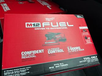 Milwaukee M12 FUEL 6" Random Orbital Sander Tool-Only