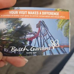 Bush Gardens Tickets 