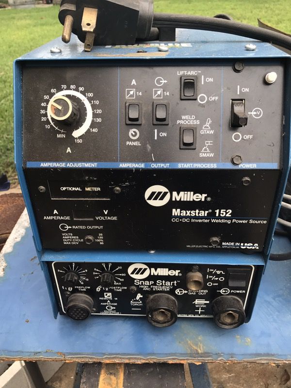 Miller Maxstar 152 with Snap Start