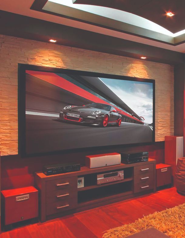 300 Inch Da-lite Wall Mount Projector Screen