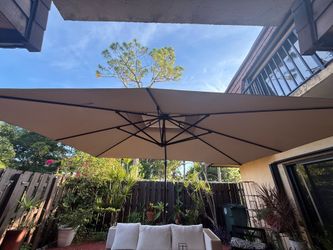 Patio umbrella 10x13