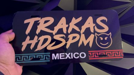 Trakas HDSPM License Plate 