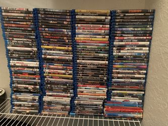 Blu-rays and DVDs
