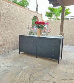 IKEA black dresser