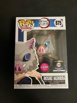 Inosuke Hashibira flocked Funko Pop