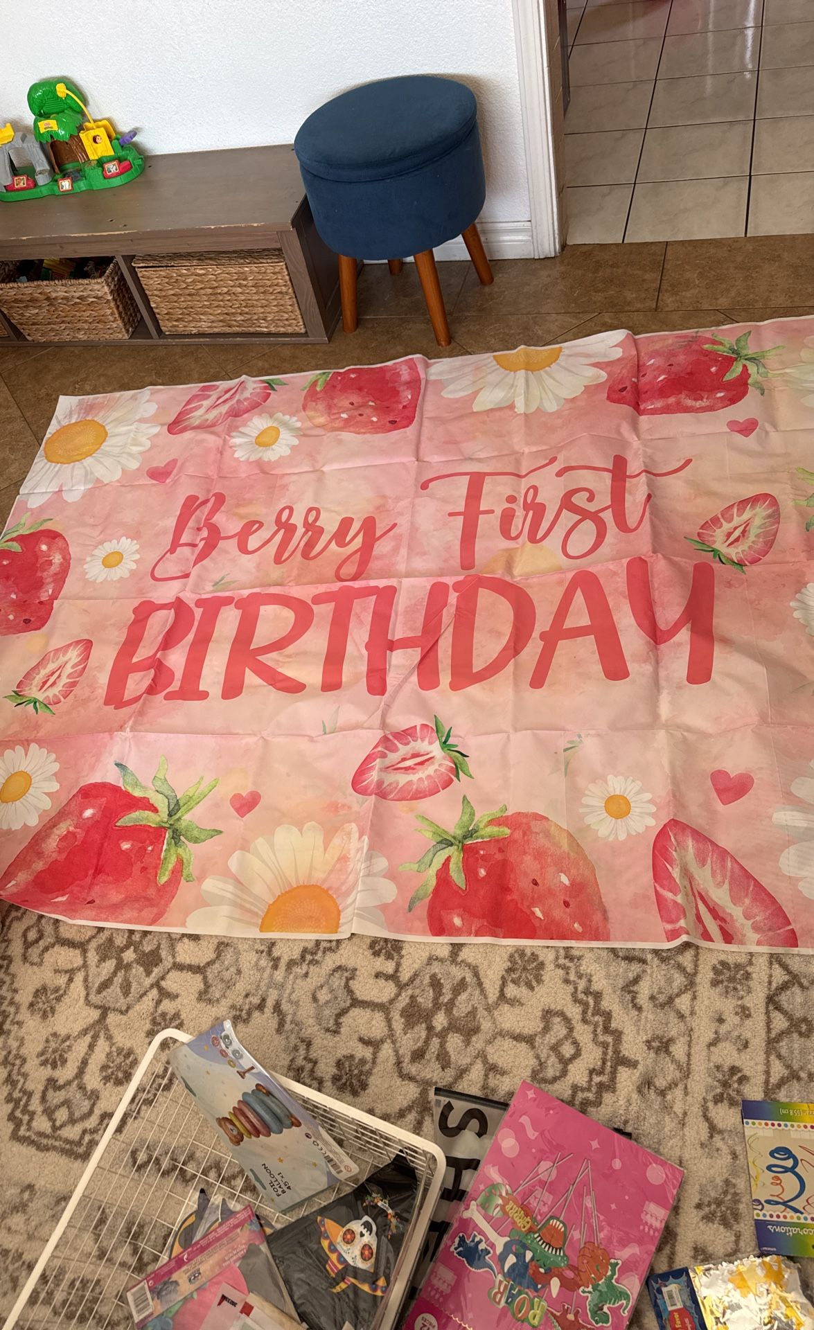Berry First Birthday Supplies
