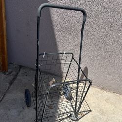 Adjustable Folding Basket With Wheels