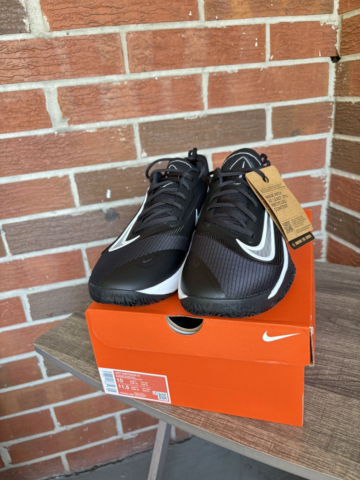 đź’ĄNEW Nike Precision VII Basketball Shoes - Size 10 Men / 11.5 Womenđź’Ą