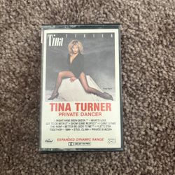 Vintage Tina Turner Private Dancer Cassette Tape