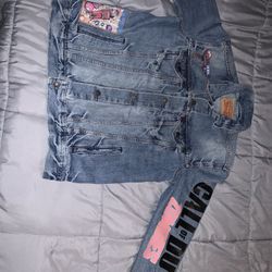 Custom Jean Jacket