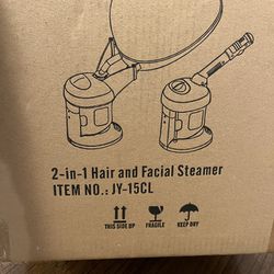 2 In 1 Hair And Facial Steamer