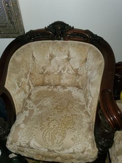 Antique Chair And Couch