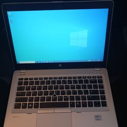 HP EliteBook Pro Grade Laptop Intel Core i5 8 GB RAM 256 GB SSD Webcam Wi-Fi & Bluetooth Wireless Windows Professional 64 Bit OS 