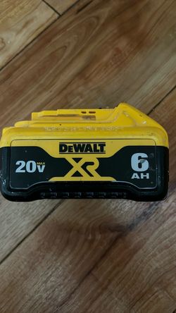 DeWalt 20V 6AH battery