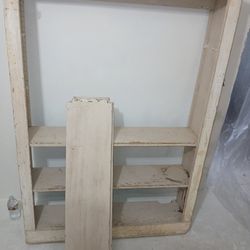 Rustic Farmhouse Kitchen Hutch, Need Work