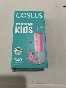 COSLUS T40 Portable Water Flosser for Kids,