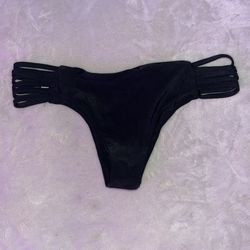 Black Swimsuit Bottoms. Size XS/S, Says “L”.