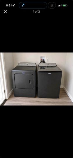 May tag washer and dryer electric