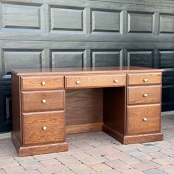 Solid Wood Computer Desk