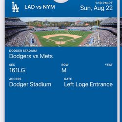 Dodgers Tickets