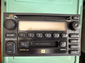 2002-2004 Toyota Sequoia Tundra factory JBL AM FM CD Cassette