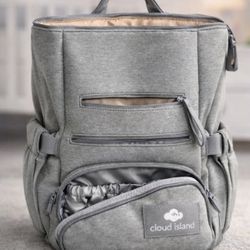 Cloud Island Diaper Bag Backpack – Like New – Clean & Stylish