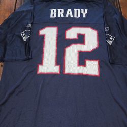 Tom Brady Jersey Reebok Vintage Large