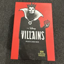 Disney Villains Postcard Set 