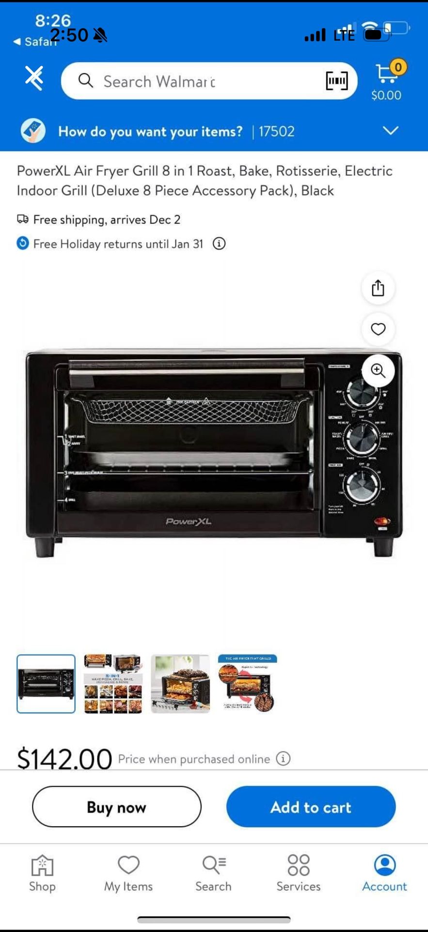 Power XL Air Fryer Deluxe Comes With Extra Stuff