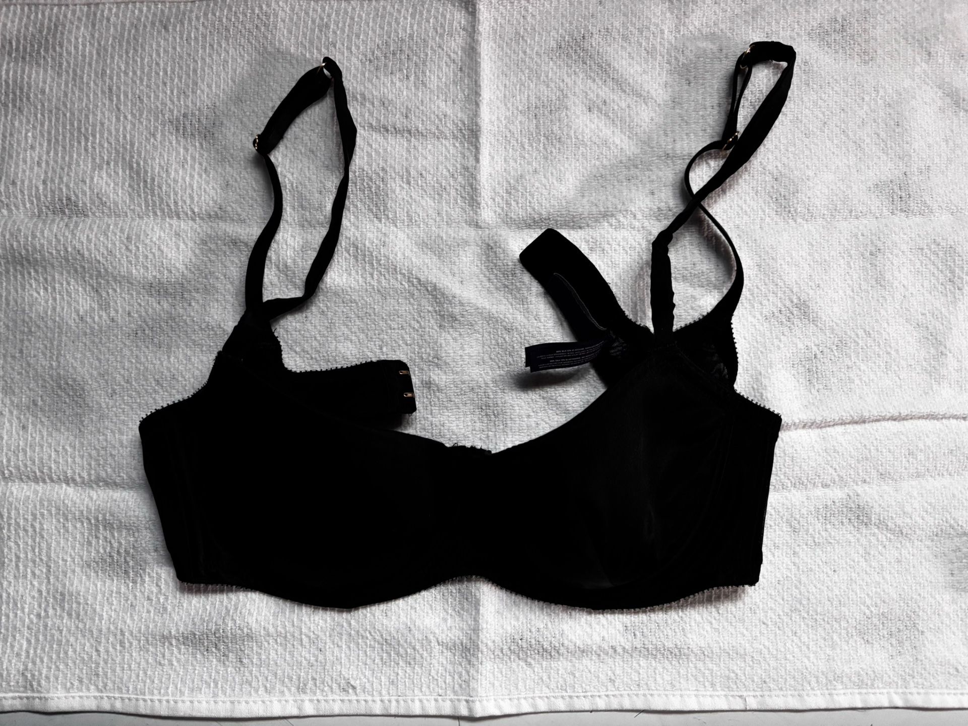 Journelle Black Balconette Bra