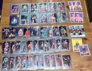 Topps Chrome WWE Card Lot - Mint - Pink Mini Diamonds 194/250