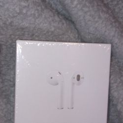 Sealed Never Open AirPods 2nd Generation Bluetooth Earbuds 