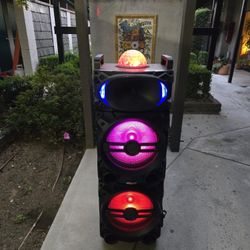 Bluetooth Speakers With Dancing Disco Lights