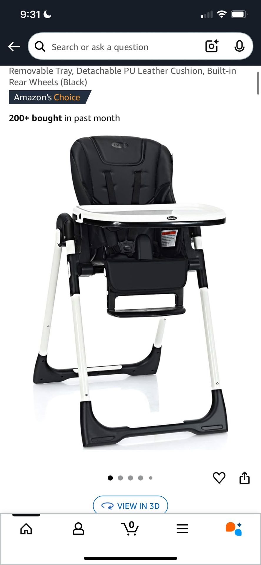 High chair
