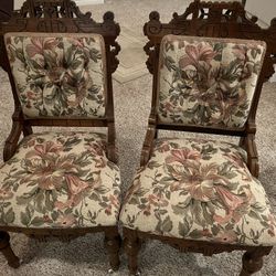 Two 19th Century Eastlake Chairs