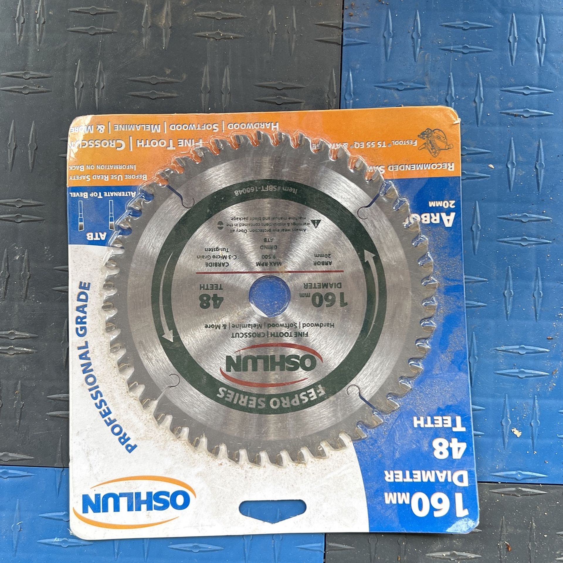 160mm Saw Blade Oshlun New