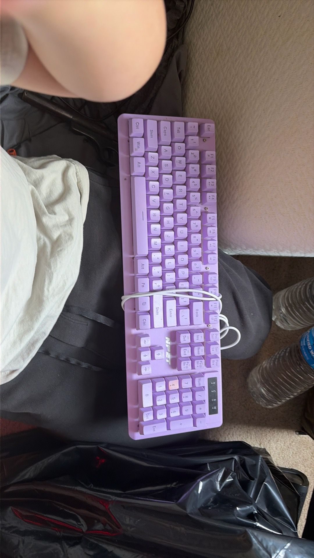 Purple 120% keyboard