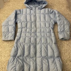 GIRL’S Lands’ End Down Jacket Parka Long *DETACHABLE* Hood